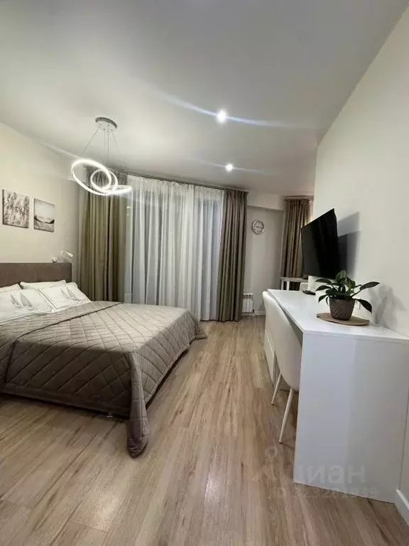 Студия Краснодарский край, Сочи Мамайка мкр, ул. Крымская, 44А (28.0 ... - Фото 1