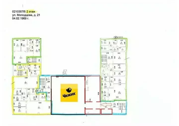 Помещение свободного назначения в Москва ул. Молодцова, 21 (409 м) - Фото 1