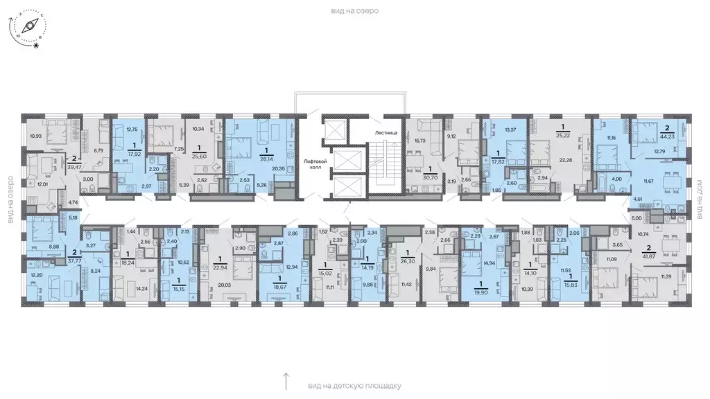 1-к кв. Рязанская область, Рязань Олимпийский городок мкр, 10 (17.82 ... - Фото 1