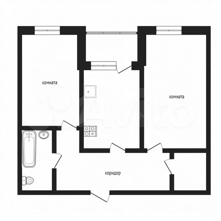 2-к. квартира, 79 м, 8/10 эт. - Фото 0