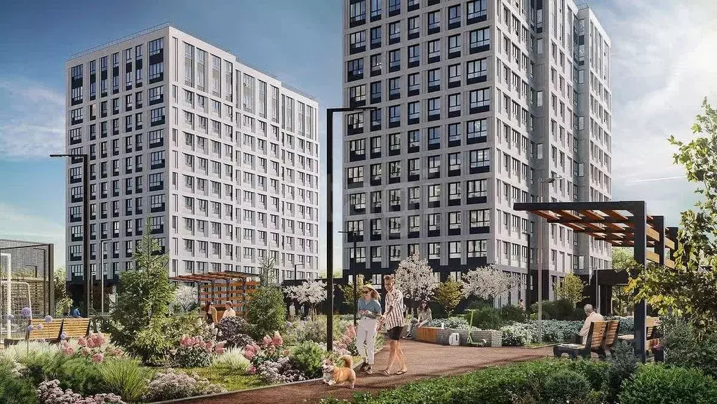 Студия Санкт-Петербург Планерная ул., 99 (25.3 м) - Фото 1