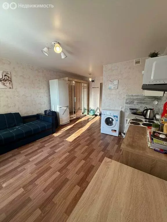 Квартира-студия: Набережные Челны, посёлок ГЭС, переулок Шадрина, 5 ... - Фото 1