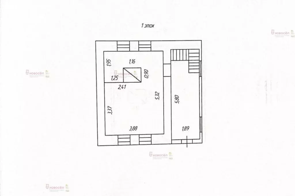 Дом в Екатеринбург, коллективный сад Бытовик, 126 (67 м) - Фото 0