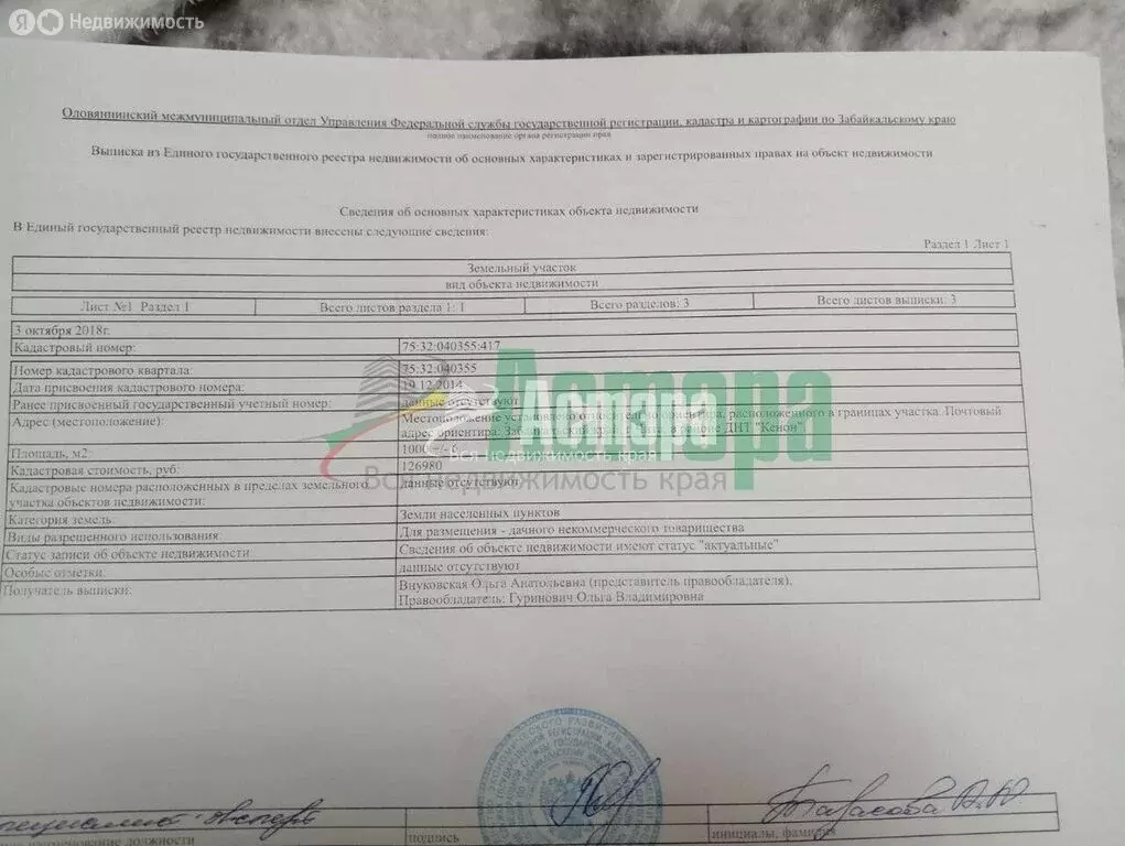 Участок в Чита, ДНТ Кенон, 286 (10 м) - Фото 1