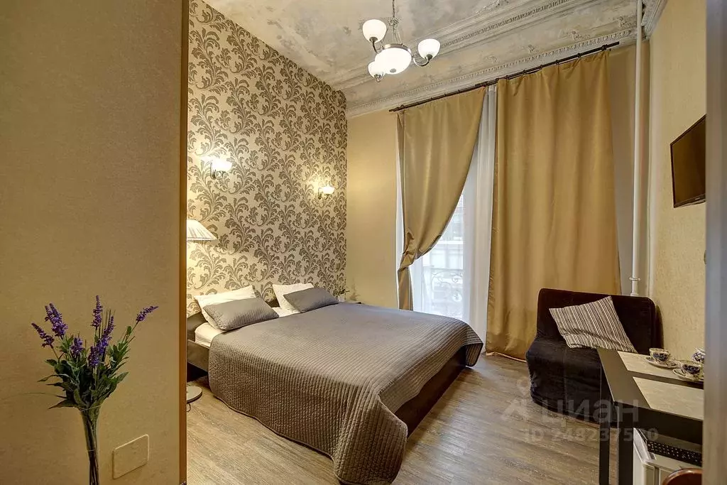 Комната Санкт-Петербург ул. Марата, 8 - Фото 1