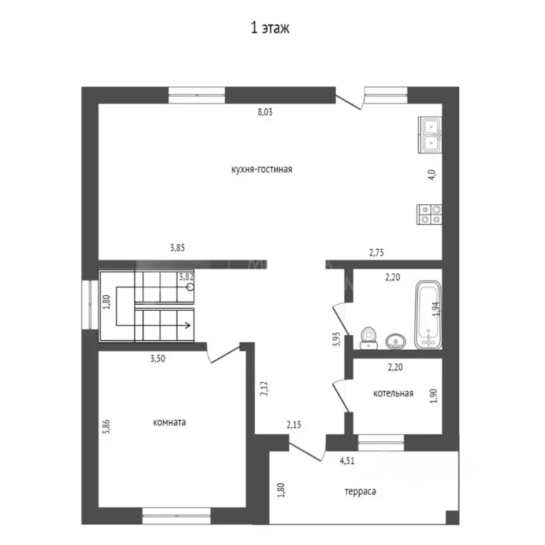 Коттедж в Тюменская область, Тюмень Медик СНТ, ул. Лесная, 637 (140 м) - Фото 1