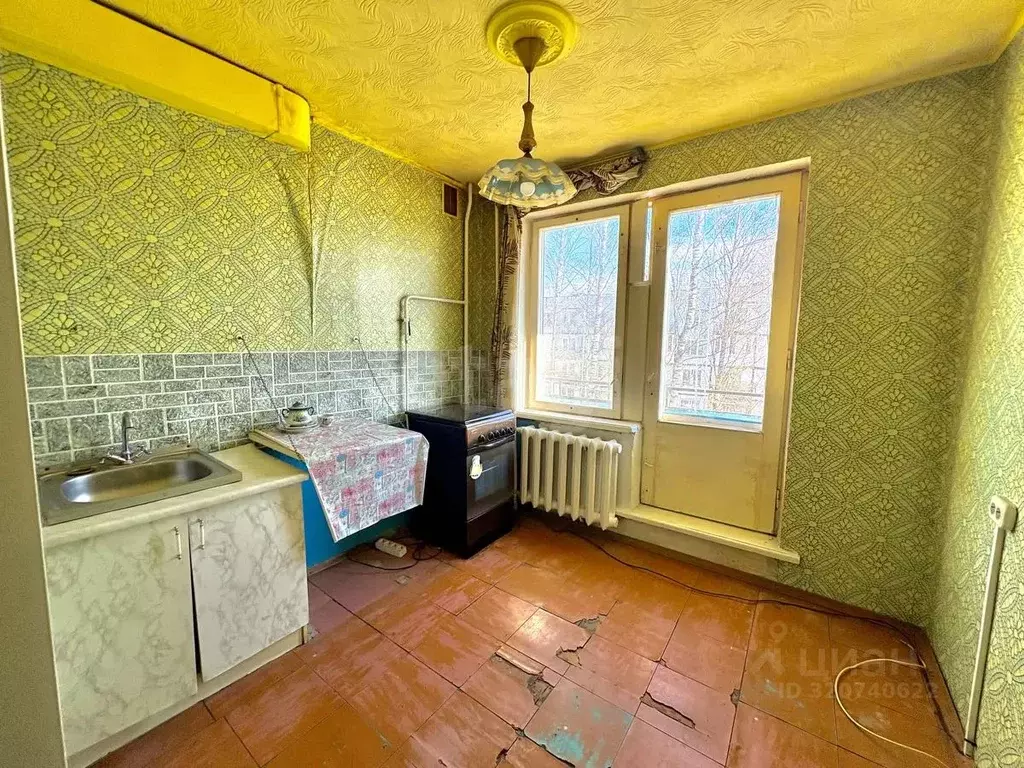 2-к кв. Псковская область, Остров Остров-3 кв-л, 17 (46.2 м) - Фото 1