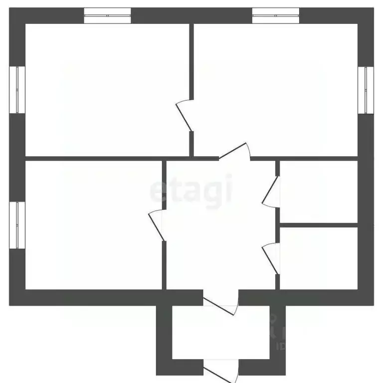 Дом в Мордовия, Саранск городской округ, с. Куликовка пер. Крупской, ... - Фото 2