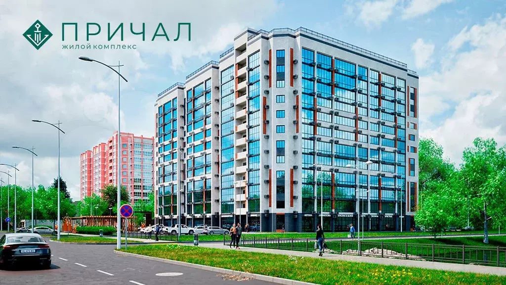 2-к. квартира, 62,8 м, 2/12 эт. - Фото 1