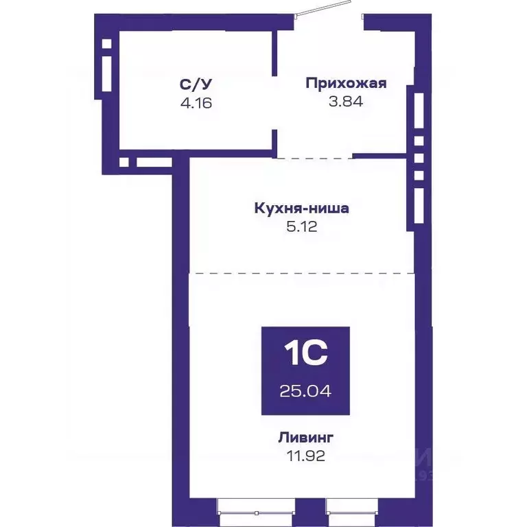 1-к кв. Новосибирская область, Новосибирский район, Краснообск рп ... - Фото 1