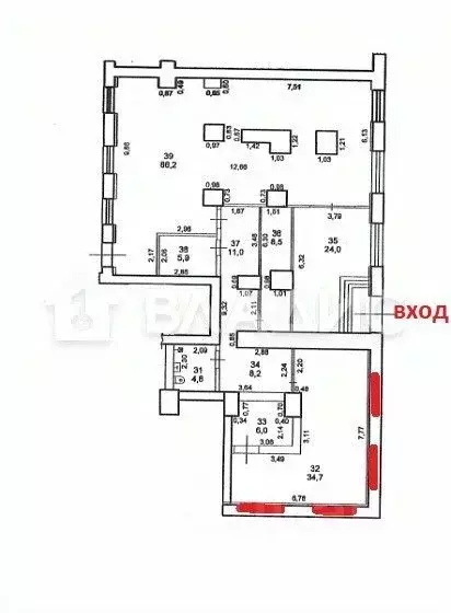 Помещение свободного назначения в Карелия, Петрозаводск ул. Максима ... - Фото 2