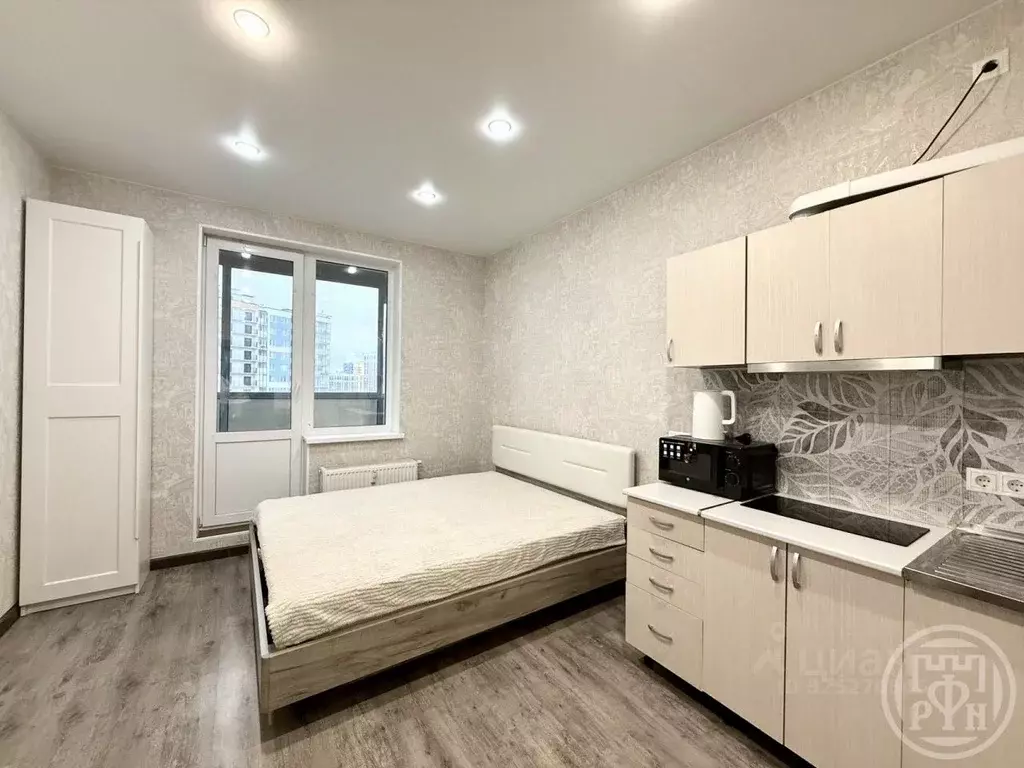 Студия Санкт-Петербург ул. Плесецкая, 10 (23.0 м) - Фото 1