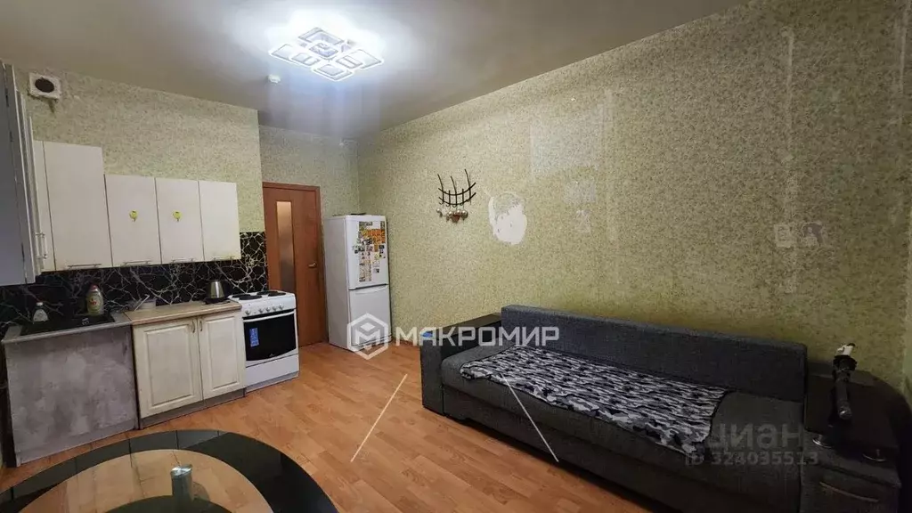 Студия Ленинградская область, Мурино Всеволожский район, ул. Шоссе в ... - Фото 1