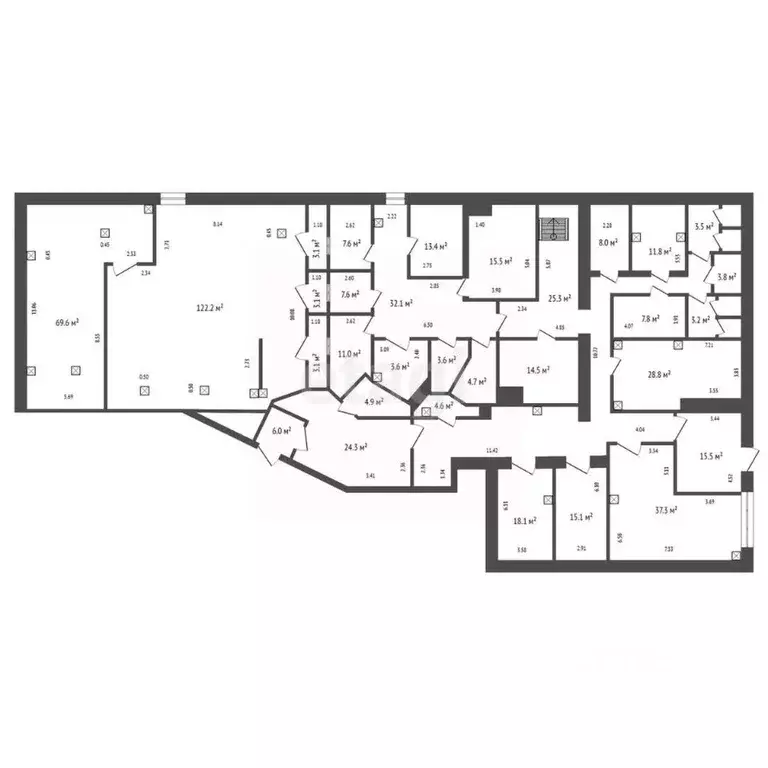 Помещение свободного назначения в Красноярский край, Красноярск просп. ... - Фото 2