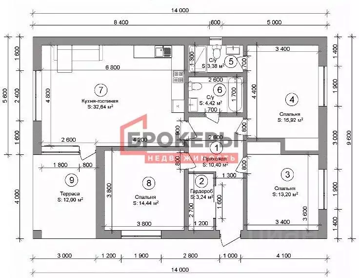 Дом в Севастополь ул. Лесхозная, 71/3 (117 м) - Фото 2
