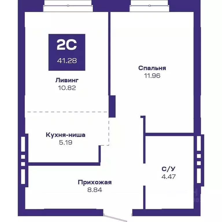 2-к кв. Новосибирская область, Новосибирский район, Краснообск рп ... - Фото 1