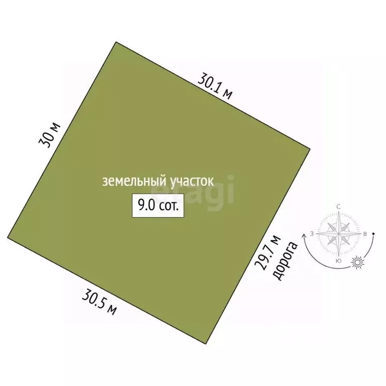 Участок в Башкортостан, Бирск ул. Короткие ложки (9.04 сот.) - Фото 1