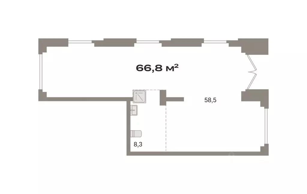 Помещение свободного назначения в Московская область, Ленинский ... - Фото 1
