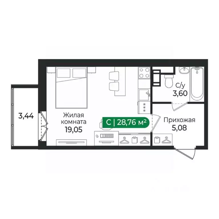 Студия Ленинградская область, Сертолово Всеволожский район, Сертолово ... - Фото 1