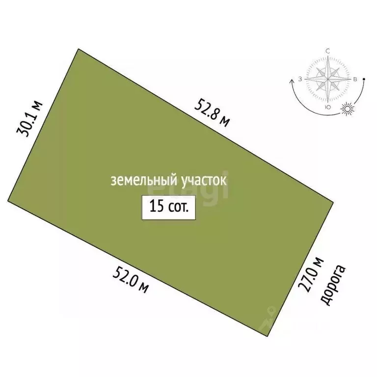 Участок в Белгородская область, Белгород ул. 8 Марта, 1Д (1500.0 сот.) - Фото 2