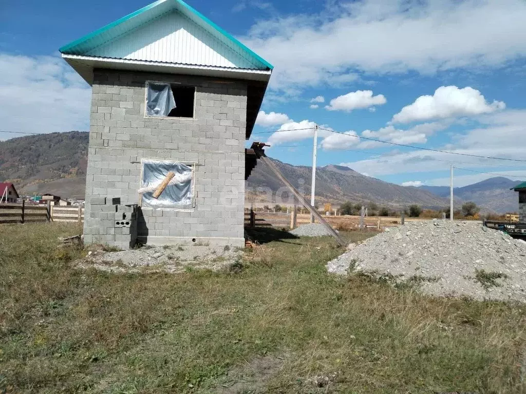 Дом в Алтай, Усть-Коксинский район, с. Усть-Кокса ул. Уймонская (40 м) - Фото 1