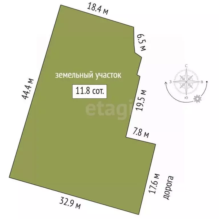 Участок в Свердловская область, Тавда ул. 9 Января (11.77 сот.) - Фото 1