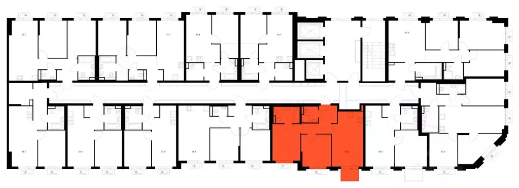 2-к кв. Московская область, Котельники  (52.5 м) - Фото 2