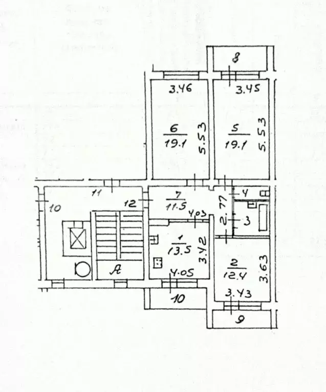 3-к кв. Московская область, Мытищи Институтская ул., 19к4 (81.1 м) - Фото 1
