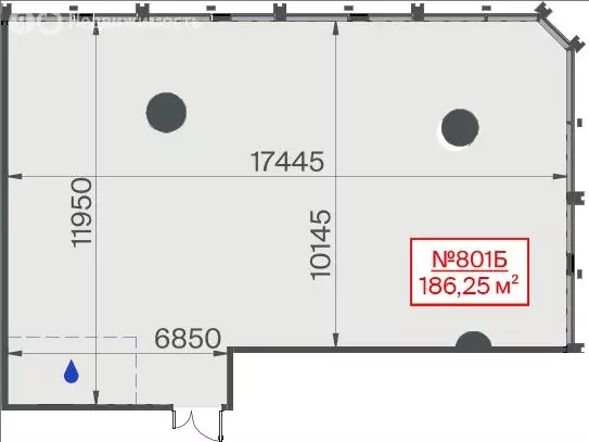 Офис (186.25 м) - Фото 2