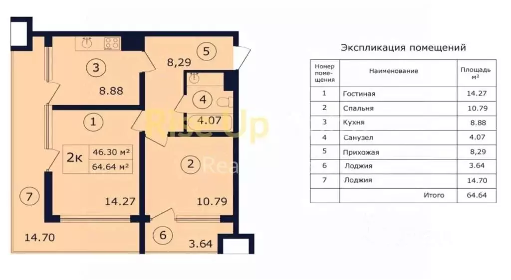 2-к кв. Крым, Феодосия муниципальный округ, Коктебель пгт ул. ... - Фото 0