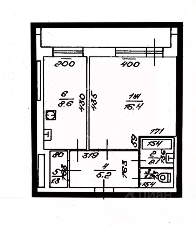 1-к кв. Калининградская область, Светлый Береговая ул., 2 (35.0 м) - Фото 2
