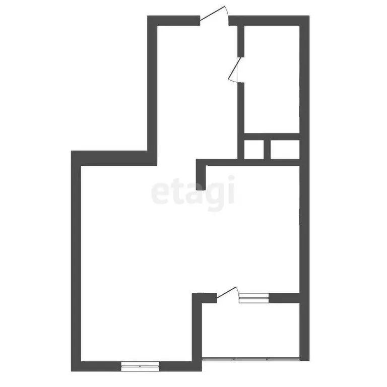 1-комнатная квартира: Воронеж, Краснознамённая улица, 57/4 (42.3 м) - Фото 1