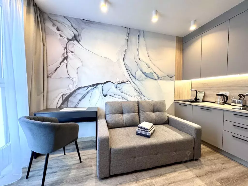 Студия Краснодарский край, Сочи Бытха мкр, ул. Ясногорская, 16/6к2 ... - Фото 2