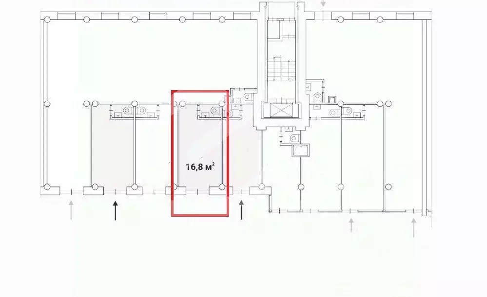 Торговая площадь в Москва Планерная ул., 12К1 (17 м) - Фото 2