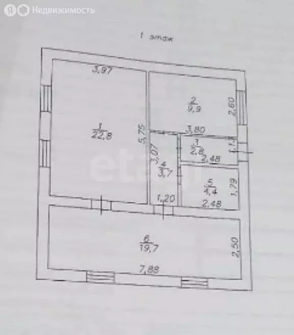 Дом в Малоярославец, переулок Володарского (63 м) - Фото 1
