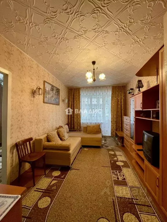 2-к кв. Владимирская область, Собинка Рабочий просп., 15 (42.0 м) - Фото 1