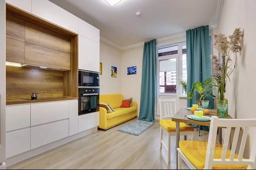 1-к кв. Санкт-Петербург ул. Среднерогатская, 13к2 (32.5 м) - Фото 0