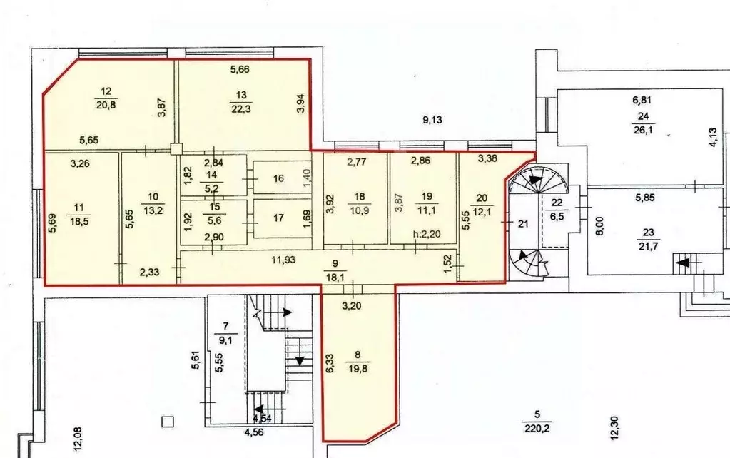 Офис в Челябинская область, Челябинск ул. Цвиллинга, 34 (85 м) - Фото 1