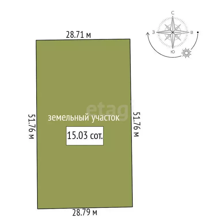 Участок в посёлок Плодопитомник, Грушевая улица (15 м) - Фото 1