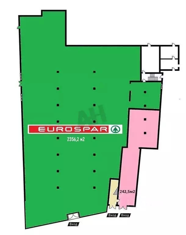 Помещение свободного назначения в Москва Часовая ул., 16 (243 м) - Фото 1