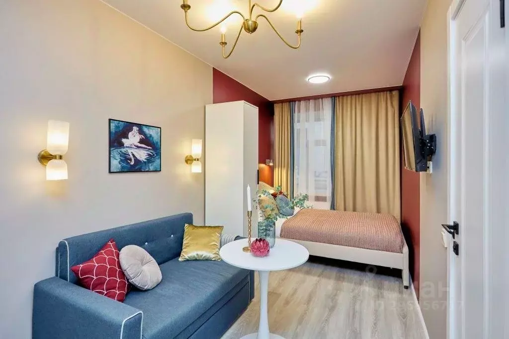 1-к кв. Санкт-Петербург ул. Союза печатников, 3 (16.0 м) - Фото 0