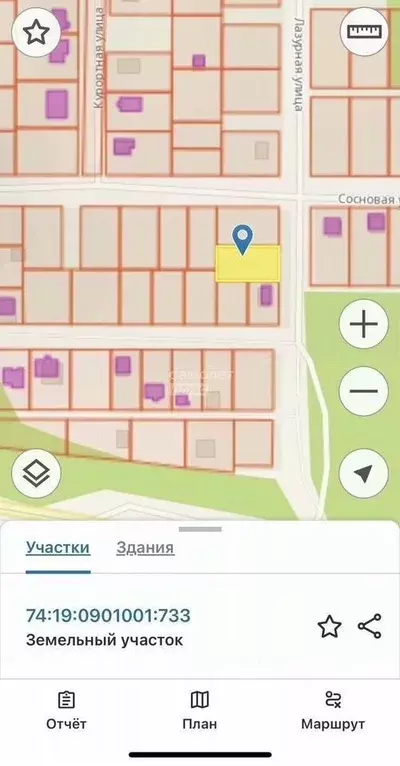 Участок в Челябинская область, Сосновский район, Краснопольское с/пос, ... - Фото 1
