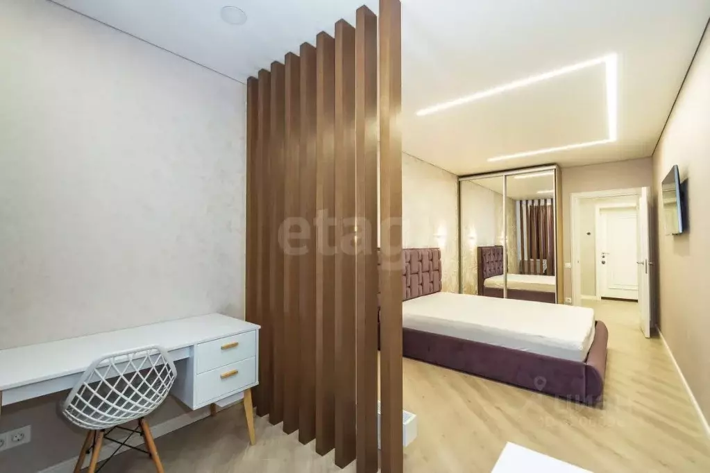 1-к кв. Ростовская область, Ростов-на-Дону Береговая ул., 73с1 (49.27 ... - Фото 1