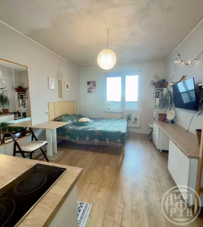 Студия Санкт-Петербург ул. Плесецкая, 14 (26.0 м) - Фото 1