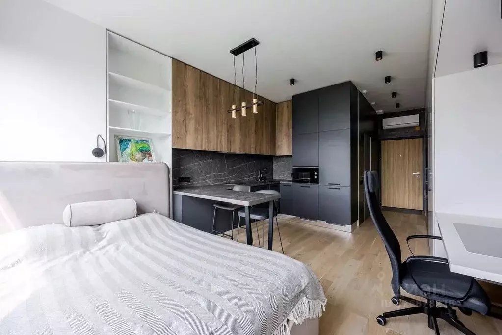 Студия Москва Мичуринский просп., 56 (28.0 м) - Фото 2