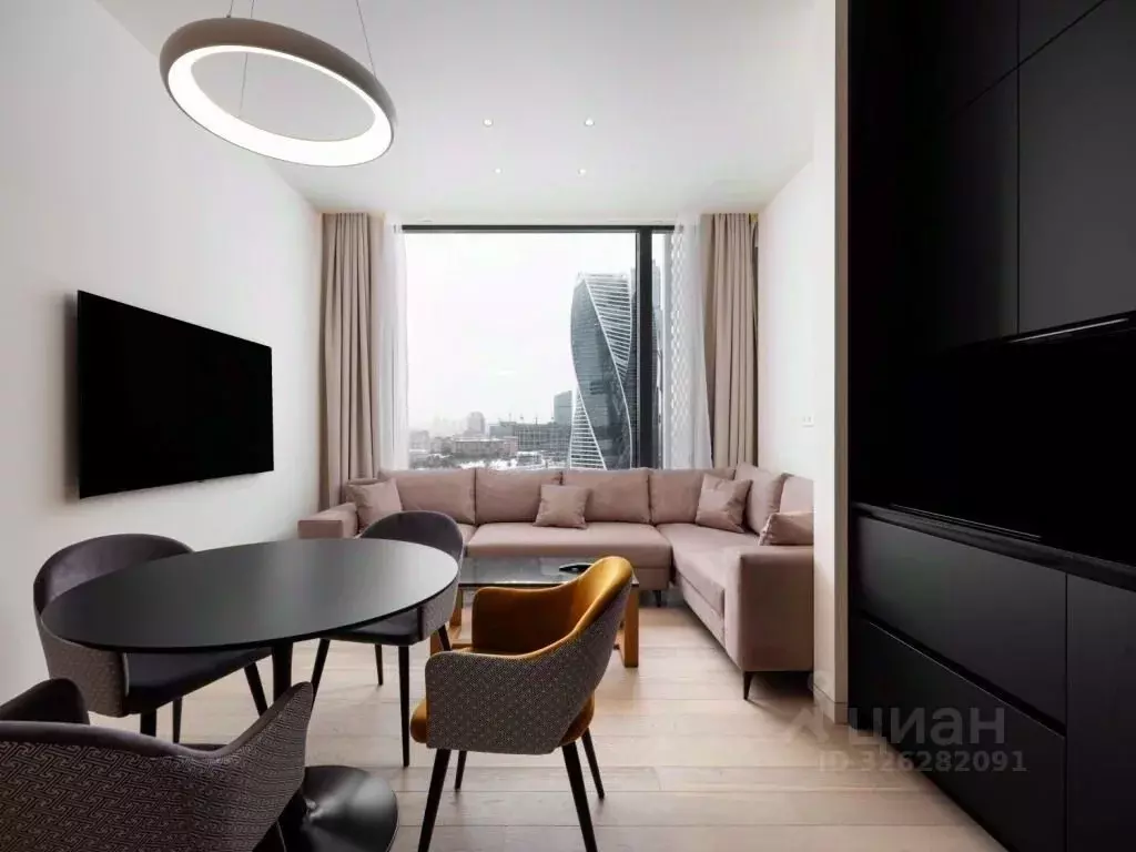 1-к кв. Москва Краснопресненская наб., 14Ак2 (49.0 м) - Фото 1