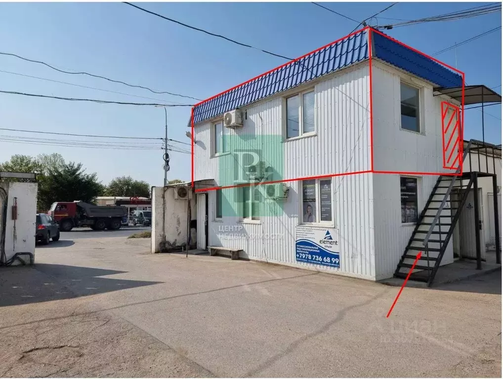 Офис в Севастополь ул. Индустриальная, 11 (38 м) - Фото 1