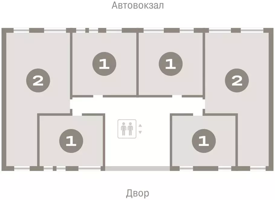 1-комнатная квартира: Тюмень, жилой комплекс Республики 205 (40.56 м) - Фото 1