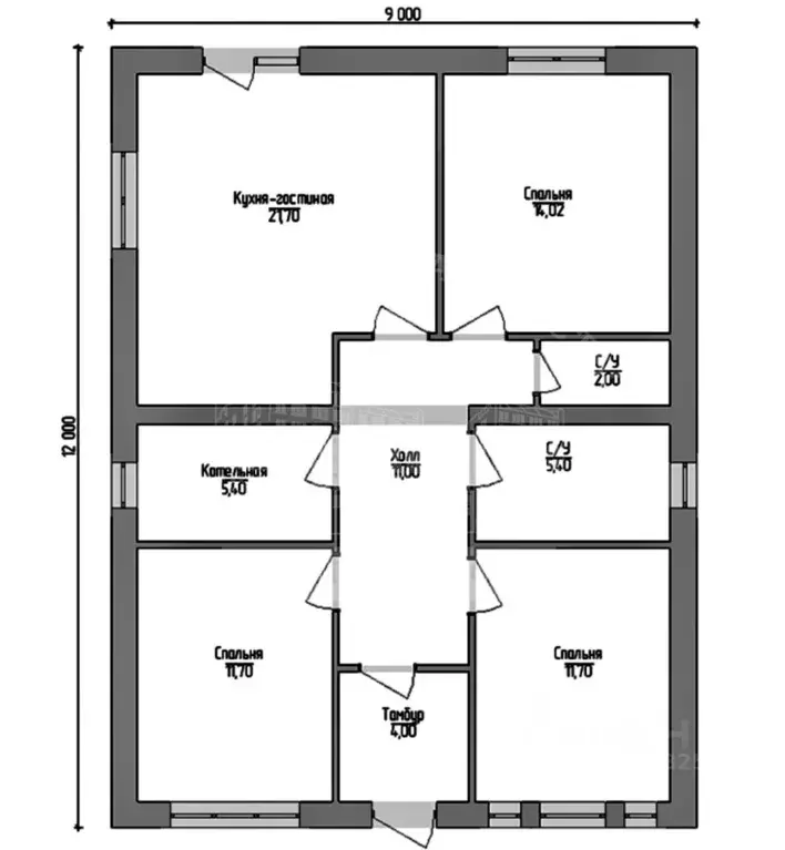 Дом в Калужская область, Калуга Ромодановские Дворики мкр,  (95 м) - Фото 2