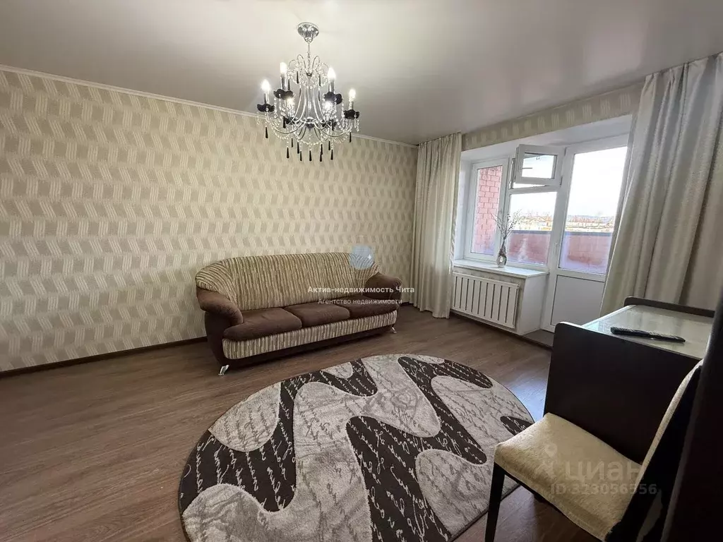 1-к кв. Забайкальский край, Чита пос. Текстильщиков, 3-й мкр, 4 (40.0 ... - Фото 2